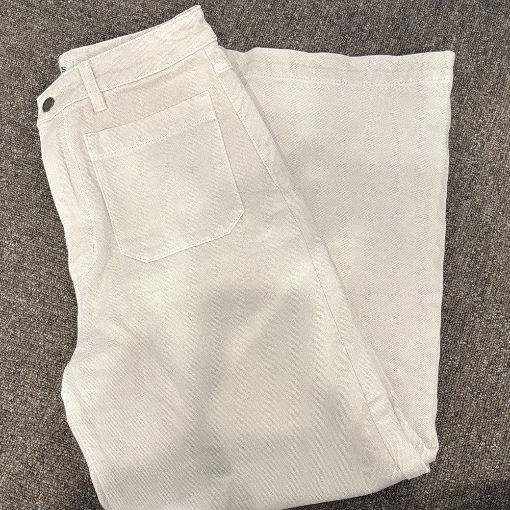 ROLLA'S sailor Cream Flare & Wide Leg Jeans